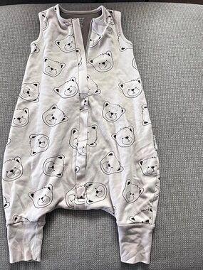 woolino 4 Season Baby Sleep Bag with Feet Bear Print 6-18M